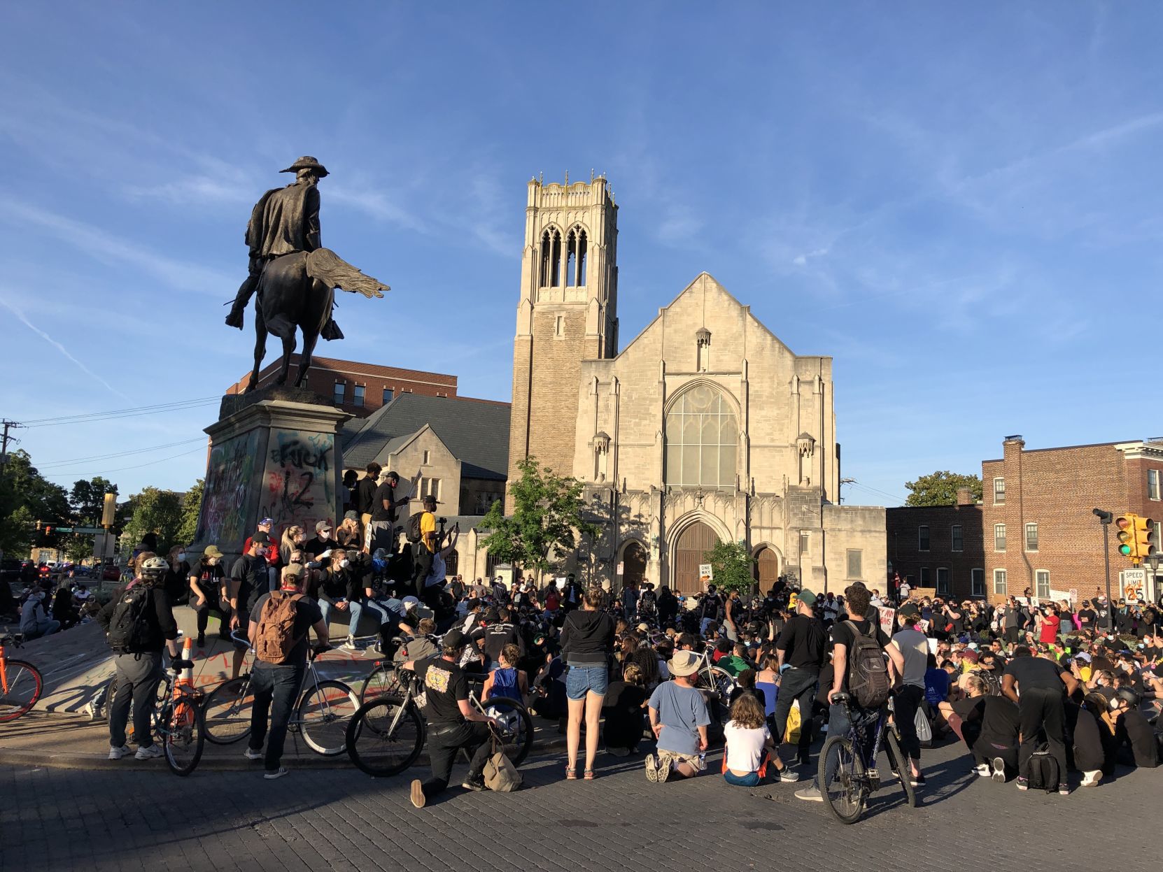 monday protest